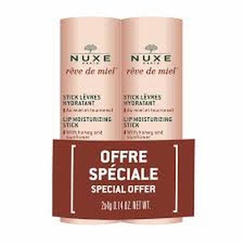Nuxe duplo stick labios 2 x 4 g