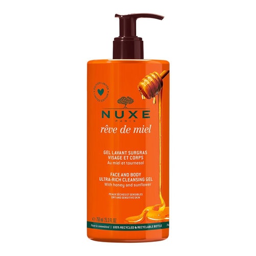 Nuxe reve de miel gel lavante surgras 750ml