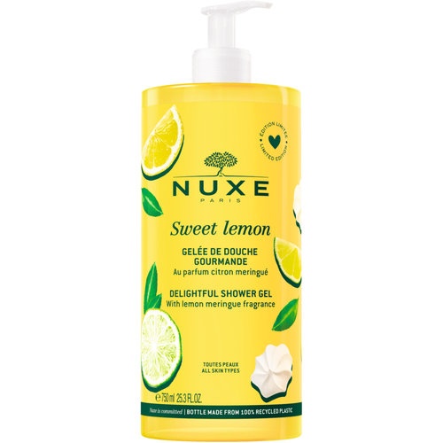 Nuxe sweet lemon gel ducha 750ml