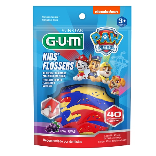 Gum flossers patrulla canina 40ud