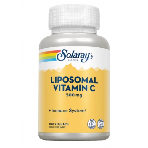 Solaray liposomal vitamina c 500mg 100 vegicap