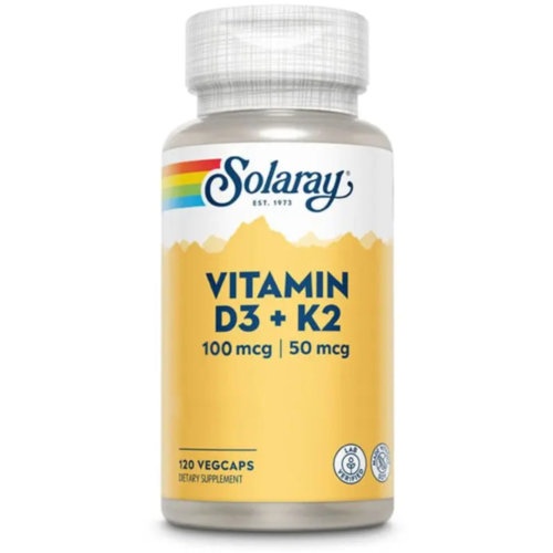 Vit d3 k2 120 caps solaray
