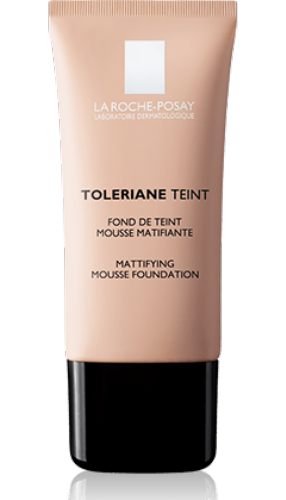 TOLERIANE TEINT SPF- 20 FONDO DE MAQUILLAJE - LA ROCHE POSAY MOUSSE MATIFICANTE (TONO 04 BEIGE DORE)