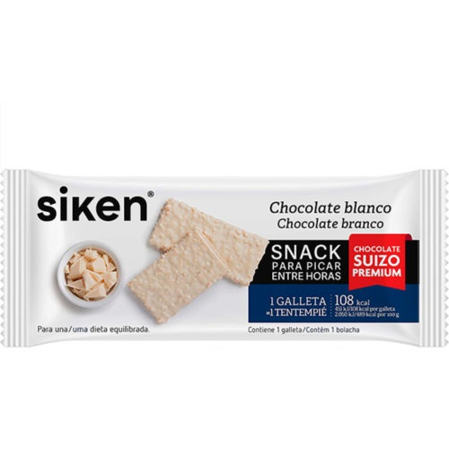 SIKEN FORM GALLETA (CHOCOLATE BLANCO 25 G 1 GALLETA)