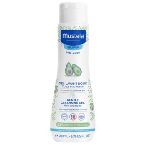 Mustela gel de baño suave  1 envase 200 ml