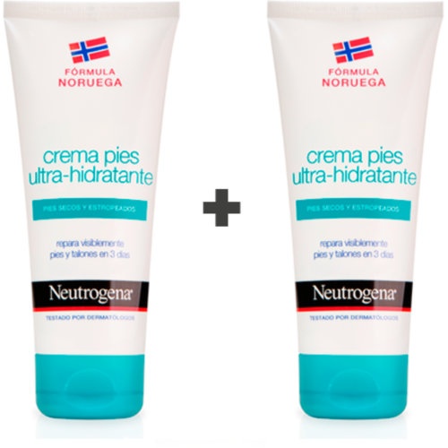 NEUTROGENA PIES CREMA ULTRAHIDRATANTE (100 ML + 100 ML)