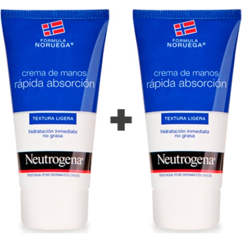 NEUTROGENA CREMA DE MANOS RAPIDA ABSORCION (75 ML 2 UNIDADES)