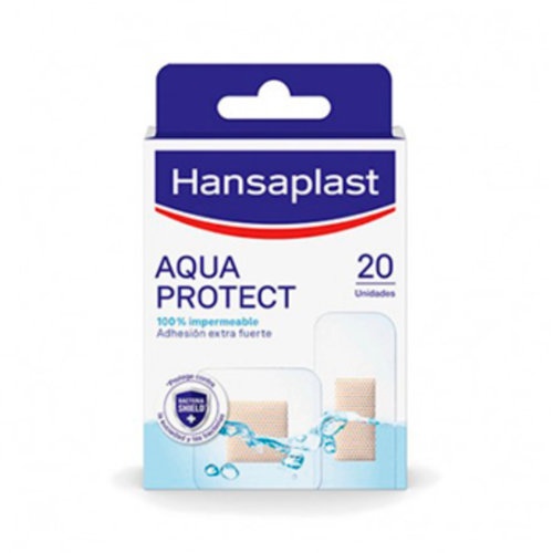 Hansaplast aqua protect aposito adhesivo surtido 20 unidades - aposito adhesivo