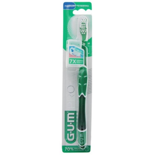 Cepillo dental adulto gum pro 1 unidad compacto medio - gum pro