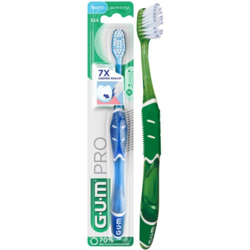 Cepillo dental adulto gum pro 1 unidad compacto suave - gum pro