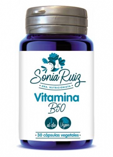 Vitamina b50 30 capsulas sonia ruiz