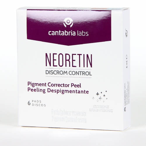 Neoretin discrom control peeling despigmentante  6 discos 6 ml