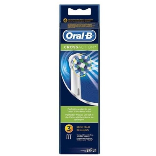 Cepillo dental electrico recambio oral-b pro cross action 3 cabezales - oral-b pro cross action