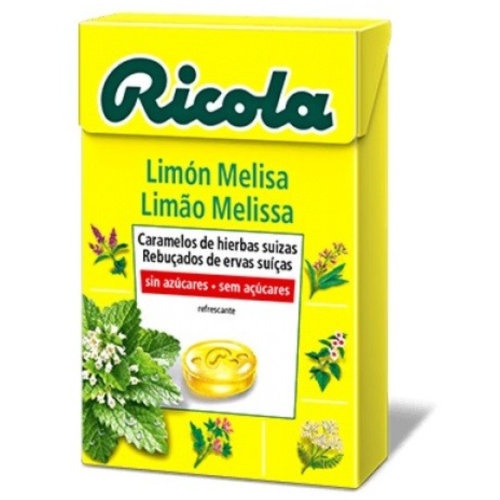 Ricola caramelos sin azucar  1 envase 50 g sabor limon