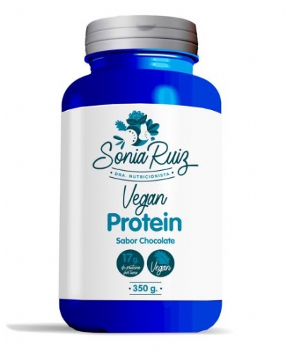 Vegan protein polvo sabor chocolate sonia ruiz  350 g