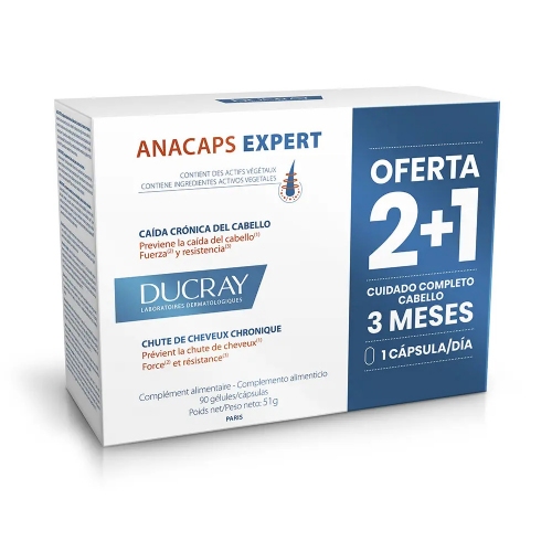 Anacaps expert ducray 90 capsulas - ducray