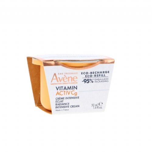 Avene vitamin activ cg crema intensiva luminosidad  1 envase 50 ml ecorecarga