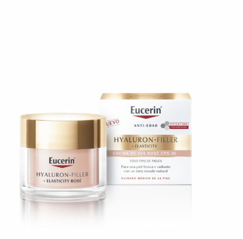 Eucerin hyaluron filler crema de dia rose fps 30  1 envase 50 ml