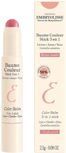 Embryolisse stick labial color rosa nude 2,5 g