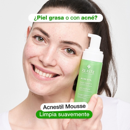 Rilastil acnestil mousse espuma limpiadora  1 botella 165 ml