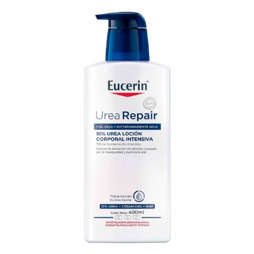 Eucerin urearepair plus locion 10% urea  1 envase 400 ml