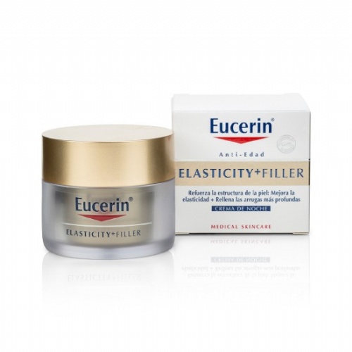 Hyaluron-filler + elasticity crema de noche eucerin 1 envase 50 ml - eucerin