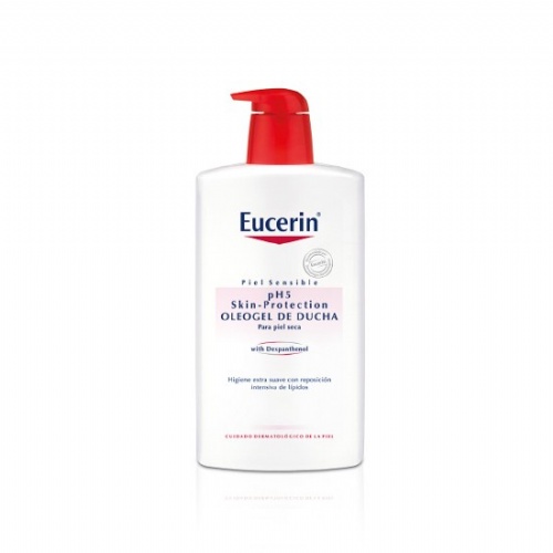 OLEOGEL DE DUCHA - EUCERIN PIEL SENSIBLE PH-5 (1 L)