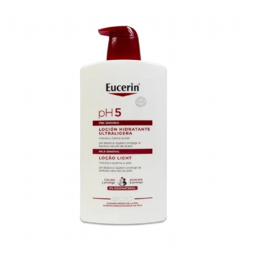 Eucerin ph5 locion hidratante ultraligera  1 envase 1000 ml