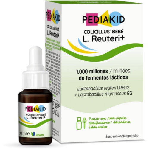 Pediakid colicillus bebe l. reuteri gotas  1 botella 8 ml con pipeta