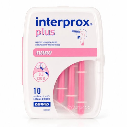 Cepillo espacio interproximal interprox plus 2g nano 10 unidades - interprox plus 2g