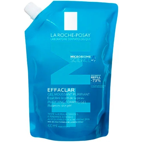 Effaclar gel moussant+m  1 envase 400 ml refill