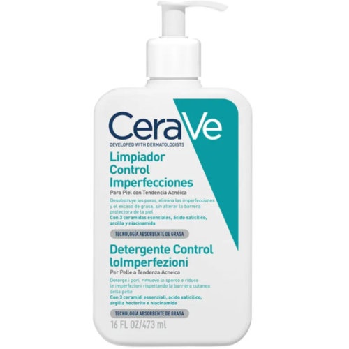 Cerave limpiador control imperfecciones  1 envase 473 ml