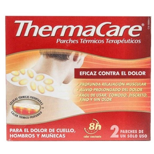 Thermacare parche termico cuello hombro muñeca  2 parches