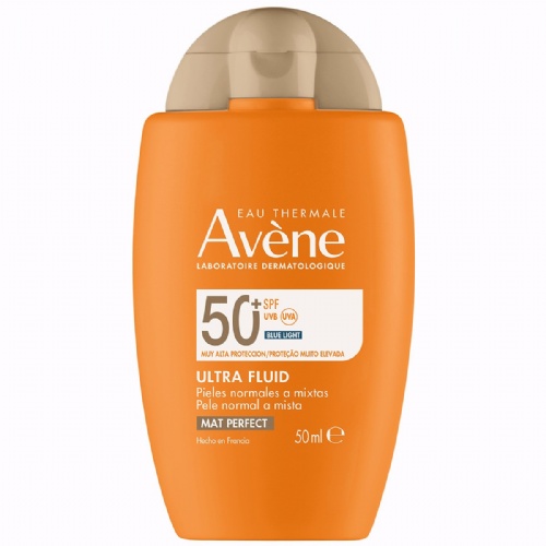 Eau thermale avene muy alta proteccion ultra fluid mat perfect fps 50+  1 envase 50 ml