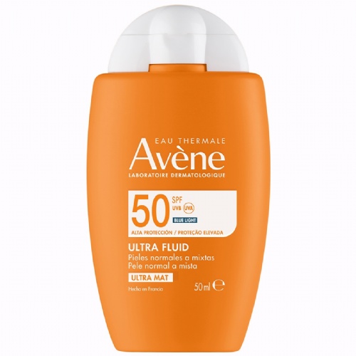 Eau thermale avene ultra fluid alta proteccion oil control spf 50  1 envase 50 ml