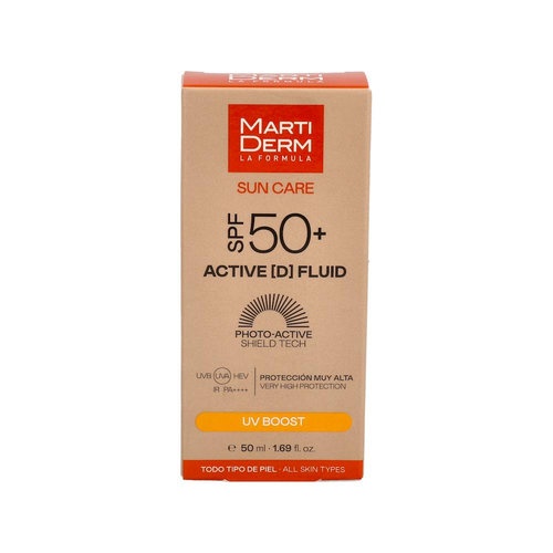 Martiderm spf 50+ active (d) fluid  1 envase 50 ml
