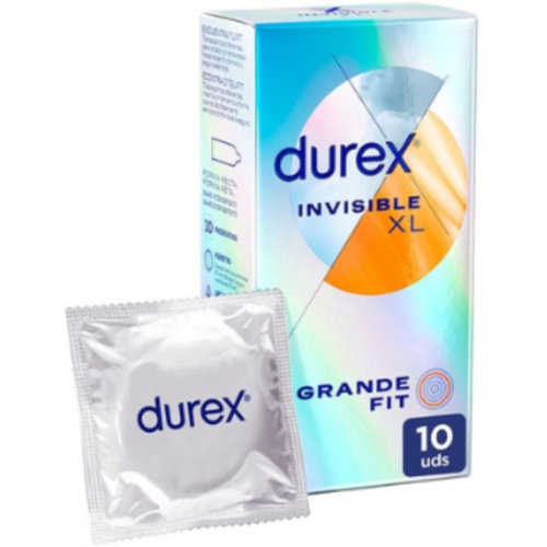 Durex invisible xl preservativos 10 unidades - preservativos