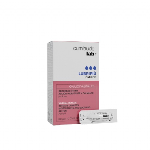 Cumlaude lab: lubripiu ovulos vaginales  10 unidades