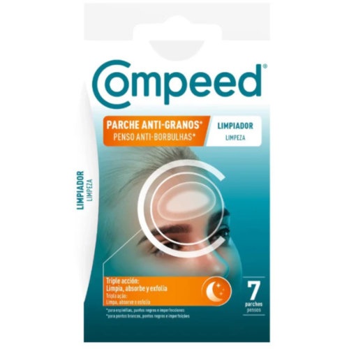 Compeed parche anti-granos limpiador triple accion  7 unidades