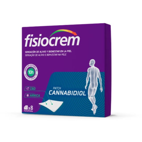 Fisiocrem patch cannabidiol  8 parches