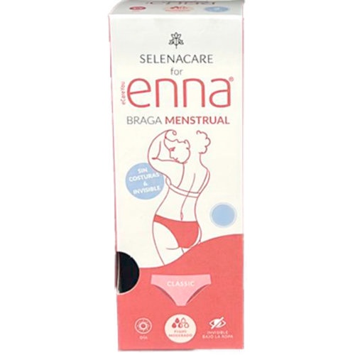 Braga menstrual enna dia 1 unidad talla 1 flujo medio color negro - enna dia