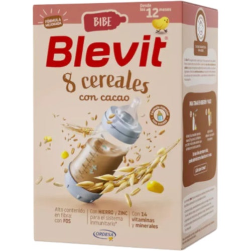 Blevit bibe 8 cereales y cacao 500