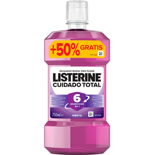 Listerine cuidado total  1 botella 750 ml pack ahorro