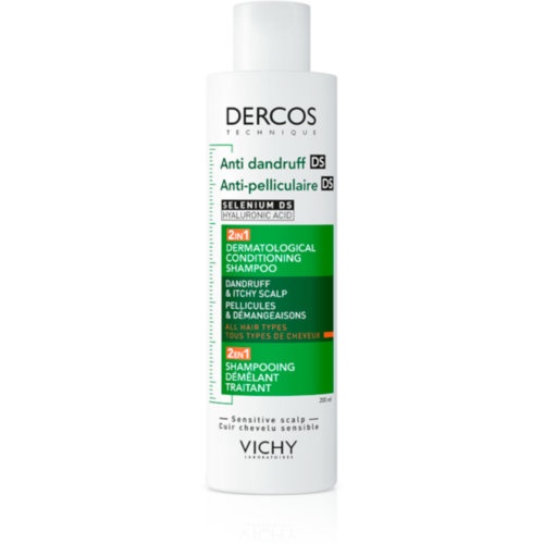 Dercos champu anticaspa 2 en 1  1 envase 200 ml