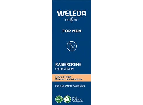 Weleda crema de afeitar for men  1 tubo 75 ml