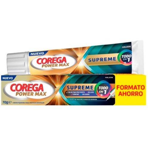 Corega power max supreme todo en 1 1 tubo 70 g
