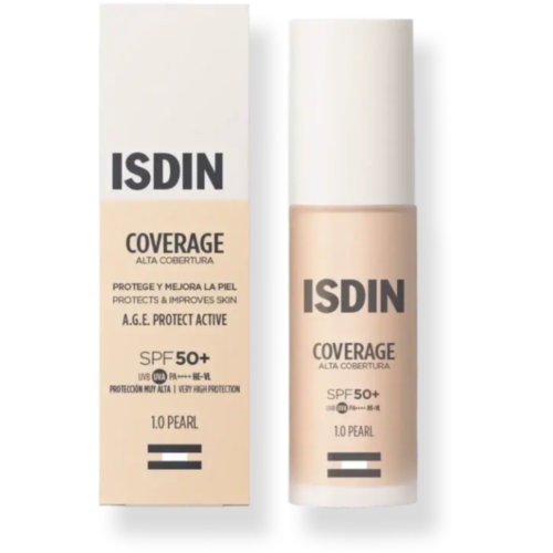 Isdin coverage 1 envase 30 g color 1.0 pearl