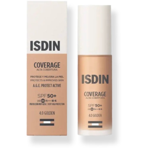 Isdin coverage 1 envase 30 g color 4.0 golden