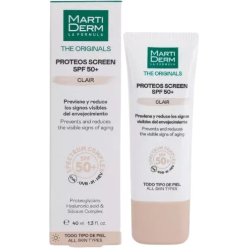 Martiderm proteos screen spf 50+ clair 1 envase 40 ml