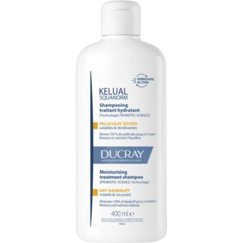 SQUANORM CHAMPU TTE ANTICASPA CASPA SECA - DUCRAY (125 ML)
